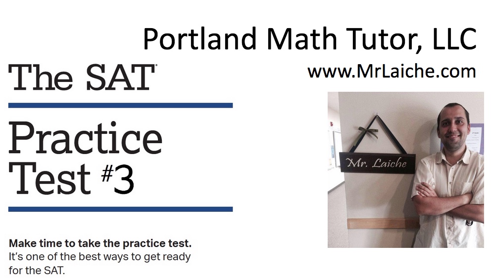 pre sat math practice test pdf